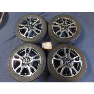 平成20年 パレット MK21S 外し WORK PROMISING アルミタイヤ 4本セット 14...