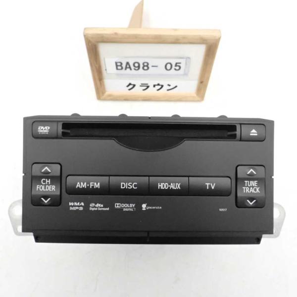 平成22年 クラウン ロイヤルサルーン GRS202 後期 純正 HDDナビユニット CD DVD ...