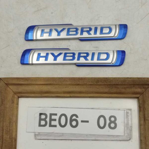 平成30年 ワゴンR HV ハイブリッド MH55S 前期 純正 エンブレム 2点 HYBRID 中...