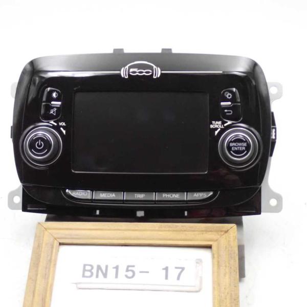 平成29年 フィアット 500 チンクエチェント 31212 後期 純正 ディスプレイオーディオ ラ...