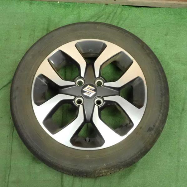 平成28年 ソリオバンディット ハイブリッド HV MA36S 前期 純正 アルミホイール タイヤ ...