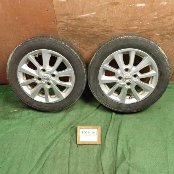 平成27年 デイズルークス ハイウェイスター B21A 前期 純正 アルミホイール タイヤ 2本セッ...