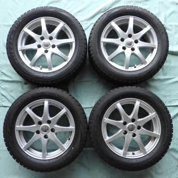 BRIDGESTONE LAPORTA ラポルタ アルミホイール スタッドレスタイヤ 4本セット 5...