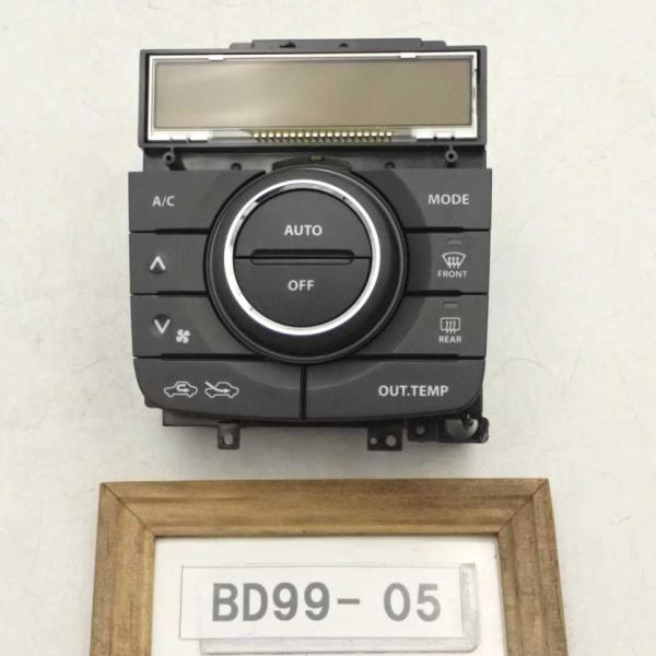 平成25年 フレア MJ34S 前期 純正 エアコンスイッチ パネル オートAC 中古 即決