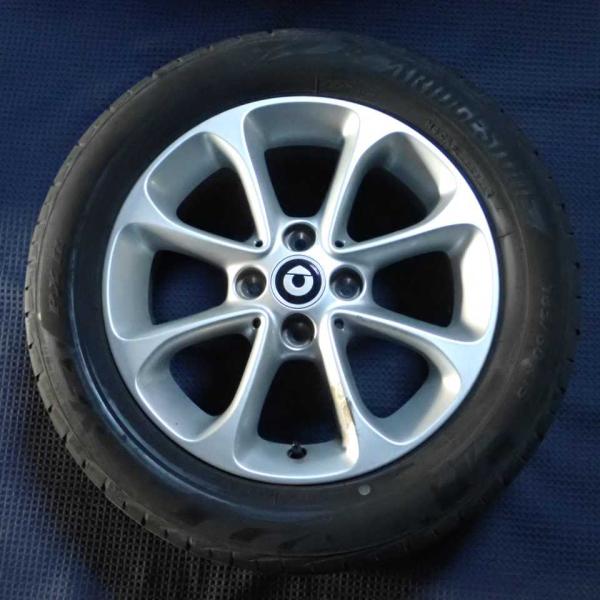 平成28年 スマート フォーフォー W453 453042 純正 アルミホイール タイヤ 1本 4穴...