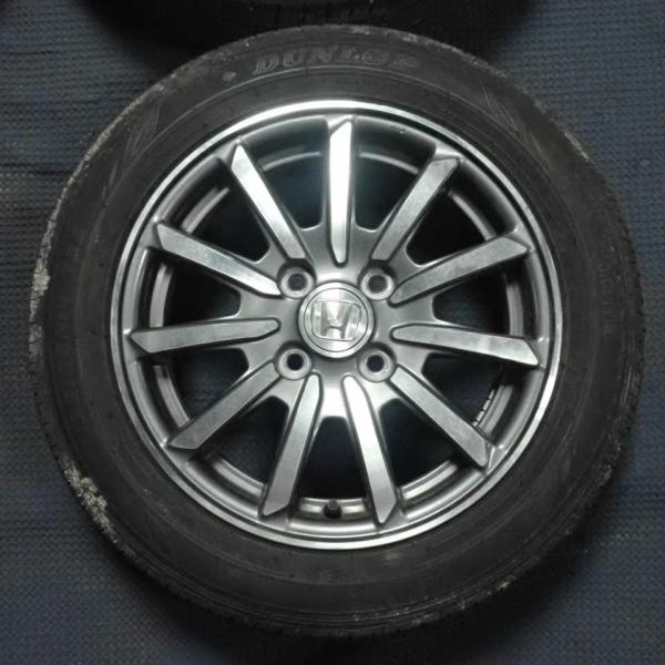 平成28年 N-WGN カスタム JH1 前期 純正 アルミホイール タイヤ 1本セット 中古 即決...