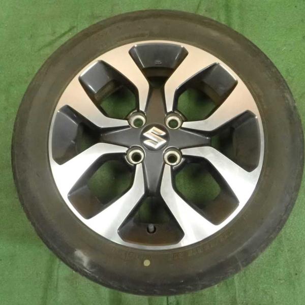 平成28年 ソリオバンディット ハイブリッド HV MA36S 前期 純正 アルミホイール タイヤ ...