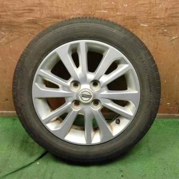 平成27年 デイズ ハイウェイスター B21W 前期 純正 アルミホイール タイヤ 1本 4穴 GO...