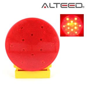 電池式LEDワーニングライト 赤色発光 50時間超長寿命 点滅流動パターンチェンジ[ALTEED/アルティード]｜alteed