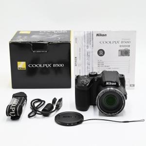 Nikon デジタルカメラ COOLPIX B500 ブラック B500BK コンパクトデジタルカメラ｜altemoco