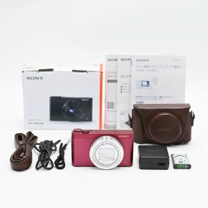 ソニーSONY コンパクトデジタルカメラ Cyber-shot DSC-WX500 レッド コンパクトデジタルカメラ｜altemoco