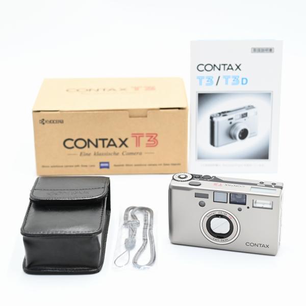 Contax コンタックス T3 チタンシルバー 未使用 フィルムカメラ