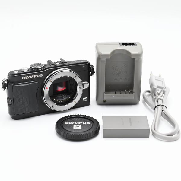 OLYMPUS ミラーレス一眼 PEN Lite E-PL5 ボディ ブラック E-PL5 BODY...