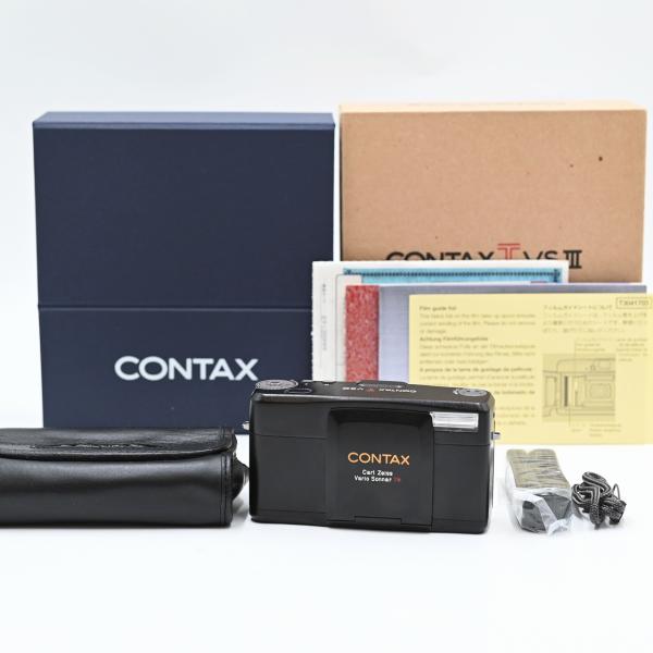 CONTAX コンタックス TVS III 限定モデル ハンマートーンブラック フィルムカメラ