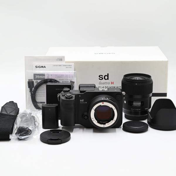 SIGMA シグマ ミラーレス一眼 sd Quattro H &amp; Art 35mm F1.4 DG ...