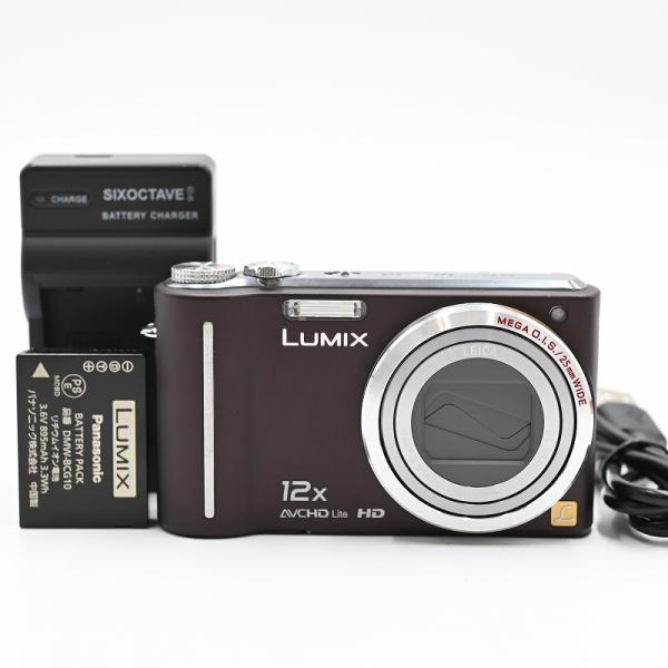 Panasonic パナソニック デジタルカメラ LUMIX TZ7 ブラウン DMC-TZ7-T ...