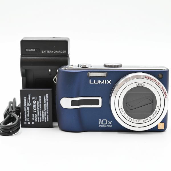 Panasonic パナソニック デジタルカメラ LUMIX DMC-TZ3 ブルー コンパクトデジ...