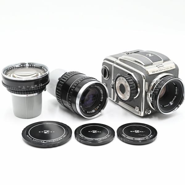 ZENZA Bronica ゼンザ ブロニカ D Deluxe 75mm 50mm 135mm　整備...