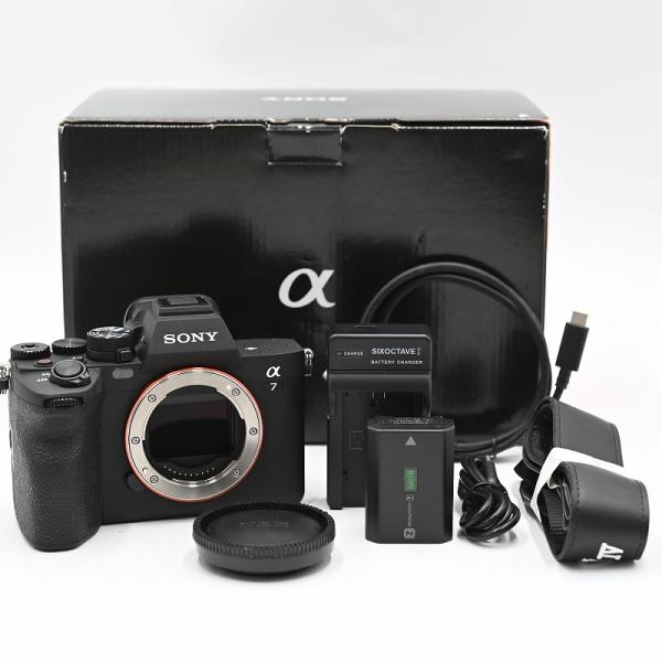 SONY ソニー ILCE-7M4 α7IV ミラーレス一眼カメラボディブラック(ショット数10枚)...