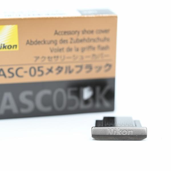 Nikon ニコン ASC-05 メタルブラック ドット柄 アクセサリーシューカバー アクセサリー