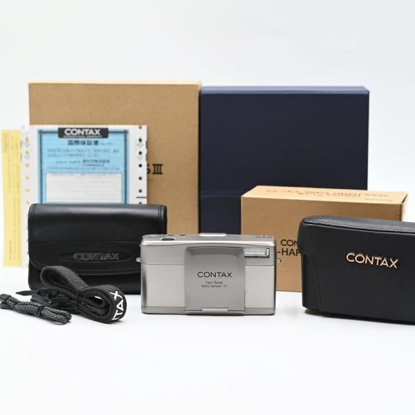 CONTAX コンタックス TVS III CC-77ケース付き フィルムカメラ