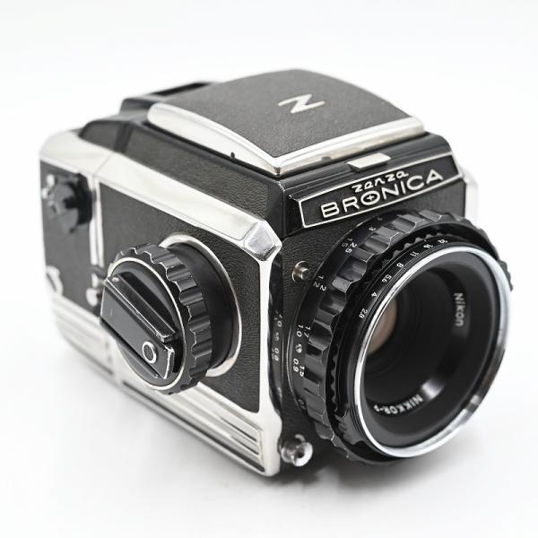 Zenza Bronica ゼンザブロニカ S2 NIKKOR-P C 75mm f2.8 フィルム...
