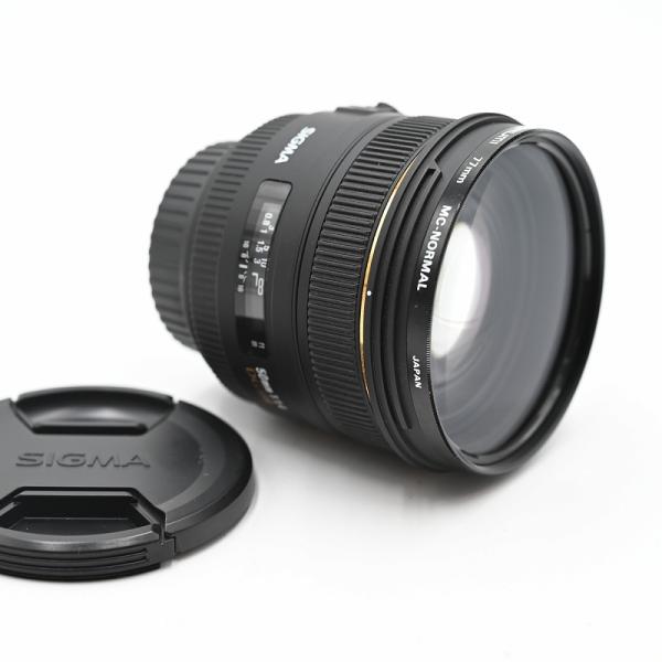 SIGMA シグマ 単焦点標準レンズ 50mm F1.4 EX DG HSM キヤノン用 交換レンズ