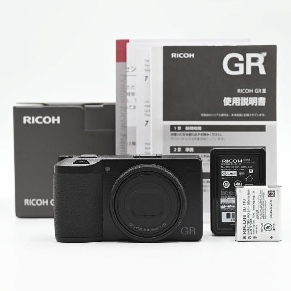 RICOH リコー GR III デジタルカメラ (ショット数3100枚) コンパクトデジタルカメラ