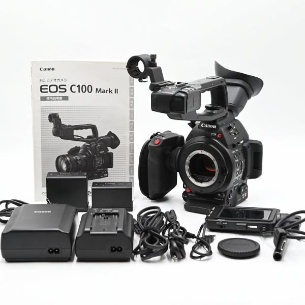 Canon キヤノン EOS C100 Mark II ボディー デジタルシネマカメラ EFマウント...