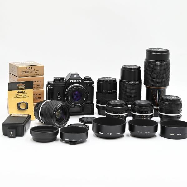 Nikon ニコン EM MD-E Eレンズ E28 E35 E50 E100 E135 E36-7...