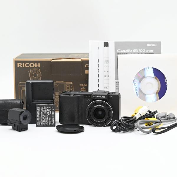 RICOH リコー Caplio GX100 VF-1 Kit (ショット数535枚) コンパクトデ...