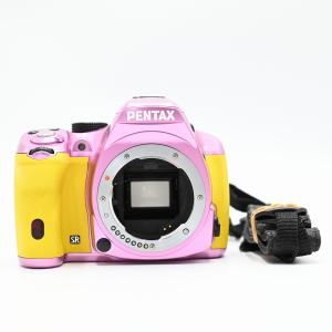 【レア色 希少】Pentax ペンタックス K-50 ピンク×イエロー ボディ デジタル一眼レフカメラ｜altemoco