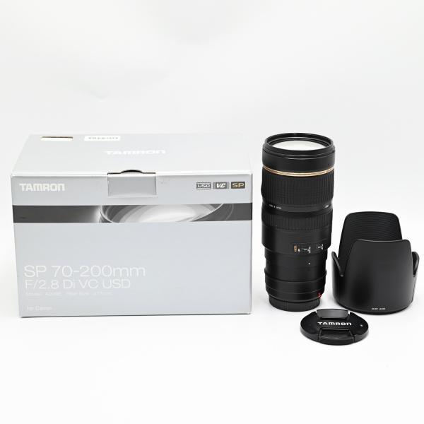 TAMRON 大口径望遠ズームレンズ SP 70-200mm F2.8 Di VC USD キヤノン...