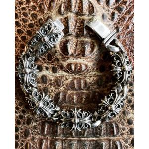 -Other Brand- / AL-3-005 / ゴシックキーパークロス ブレスレット