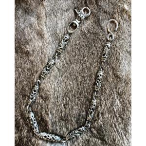 -Other Brand- / ALWC-012 / 9ローラー クロスクラスプ ウォレットチェーン