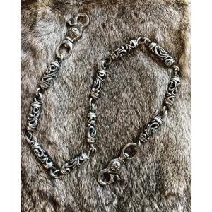 -Other Brand- / ALWC-013 / 10ローラー 2クロスクラスプ ウォレットチェ...