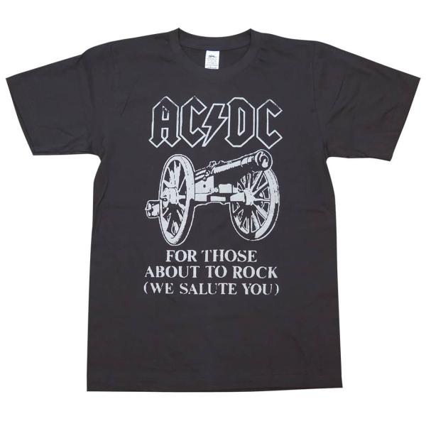 【土日も発送】 Tシャツ AC/DC 悪魔の招待状 FOR THOSE ABOUT TO ROCK ...