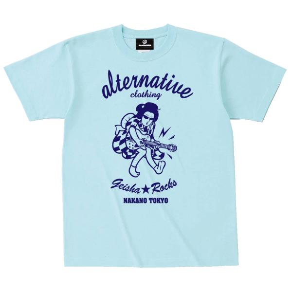 【8/7入荷】芸者ロックス GEISHA ROCKS 階Ｇ子&amp;オルタナティヴ・コラボ 半袖 Tシャツ...