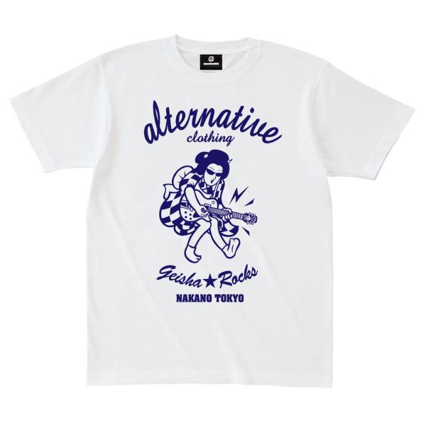 【8/5入荷】芸者ロックス GEISHA ROCKS 階Ｇ子&amp;オルタナティヴ・コラボ 半袖 Tシャツ...