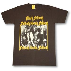 【土日も発送】 Tシャツ ブラックサバス BLACK SABBATH サバス・ブラッディ・サバス ロック バンド bny チャコール グレー｜alternativeclothing