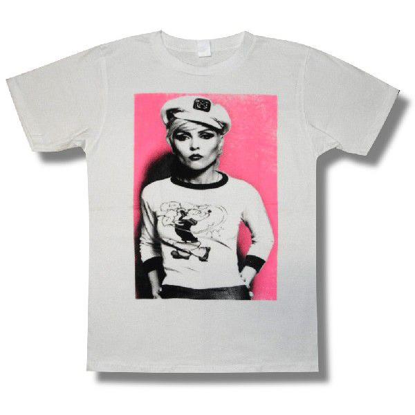Tシャツ BLONDIE ブロンディ デボラハリー メンズ レディース ロック バンド bny 白 ...