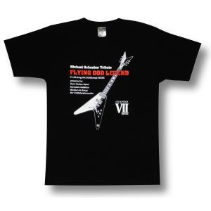 【土日も発送】 Tシャツ FLYING GOD伝説〜第7章 マイケル・シェンカー祭 MICHAEL SCHENKER DEAN  ロック 黒 メンズ｜alternativeclothing