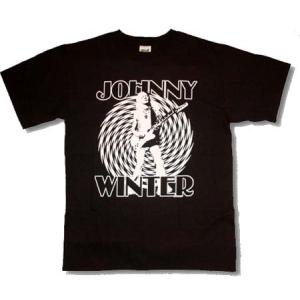 【土日も発送】 Tシャツ JOHNNY WINTER（ジョニー・ウィンター）｜alternativeclothing