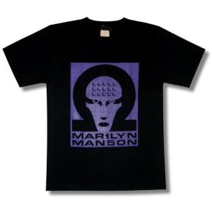 【土日も発送】 Tシャツ MARILYN MANSON マリリン・マンソン黒 メンズ レディース ロック バンド｜alternativeclothing