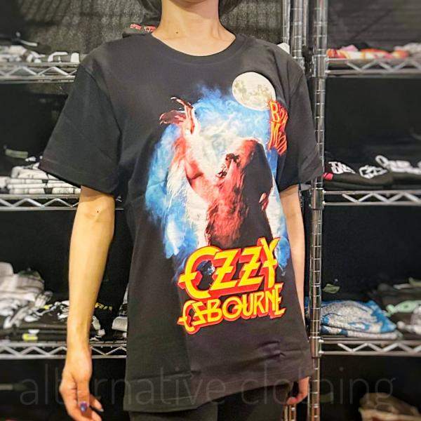 OzzyOsbourne BarkAtTheMoon オジーオズボーン 月に吠える ロックＴシャツ ...