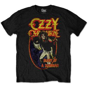 【土日も発送】 OZZY OSBOURNE オジー・オズボーン DIARY OF A MAD MAN ダイアリー・オブ・ア・マッドマン 黒 ブラック ofc｜alternativeclothing