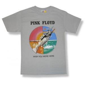 【土日も発送】 Tシャツ ピンク・フロイド あなたがここにいほしい PINK FLOYD WISH YOU WERE HERE バンド グレー メンズ｜alternativeclothing