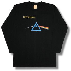 【土日も発送】 Tシャツ PINK FLOYD ピンク・フロイド DARK SIDE OF THE MOON 狂気  ロンＴ 長袖 ロック バンＴ｜alternativeclothing