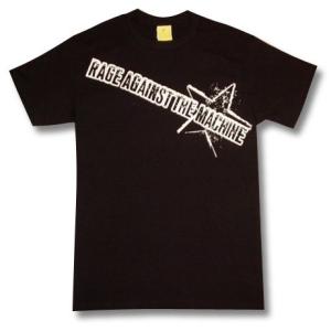 【土日も発送】 Tシャツ RAGE AGAINST THE MACHINE レイジ ロック バンド 黒 メンズ｜alternativeclothing