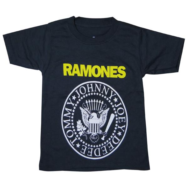 【土日も発送】 RAMONES ラモーンズ キッズ Ｔシャツ 子供服 バンドＴシャツ ロックＴシャツ...
